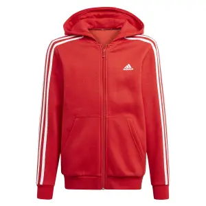 Sudadera con capucha para niños con cremallera adidas Essentials 3S image-0