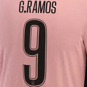 Flocage third PSG Ligue des Champions G.RAMOS #9 2024/25 image-0