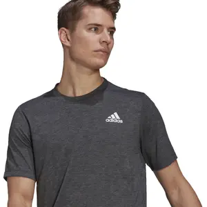 Camiseta adidas Primeblue Designed 2 Move Heathered Sport image-6