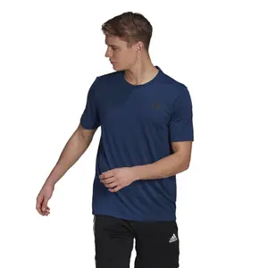 Camiseta adidas Primeblue Designed 2 Move Heathered Sport image-2