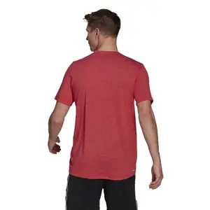 Camiseta adidas Primeblue Designed 2 Move Heathered Sport image-4