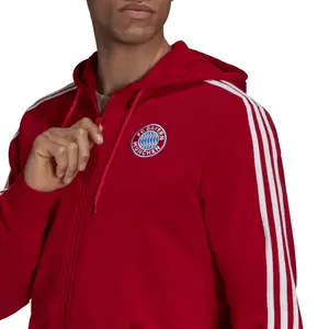 fc hooded tracksuit jacket Bayern Munich 3-Stripes image-5