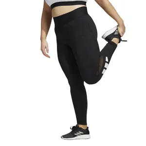 Mallas de mujer de talla grande adidas Techfit Long Logo image-2