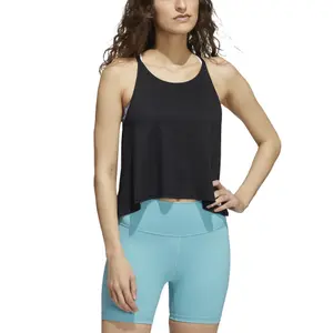 Camiseta de tirantes para mujer adidas Yoga image-4