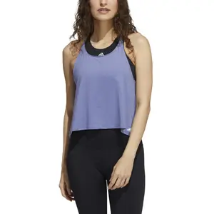 Camiseta de tirantes para mujer adidas Yoga image-4