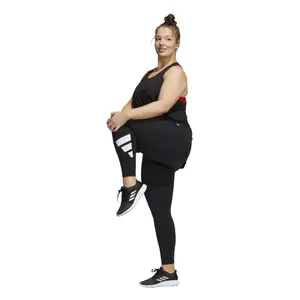 Legging large size woman adidas Believe This 2.0 3-Stripes 7/8 image-2