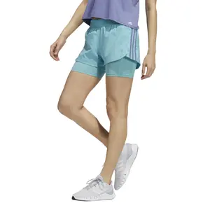 Pantalones cortos de mujer adidas Pacer Woven Two-In-One image-2