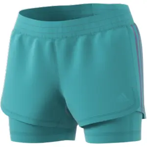 Pantalones cortos de mujer adidas Pacer Woven Two-In-One image-3