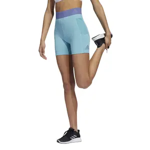 Pantalones cortos de mujer adidas Techfit Badge Of Sport image-2