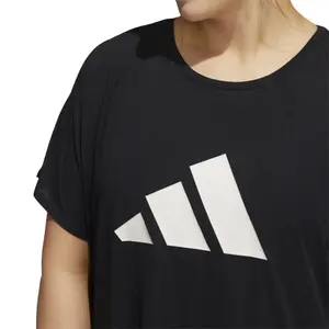 Camiseta talla grande mujer adidas Training image-5