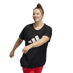 Camiseta talla grande mujer adidas Training image-2