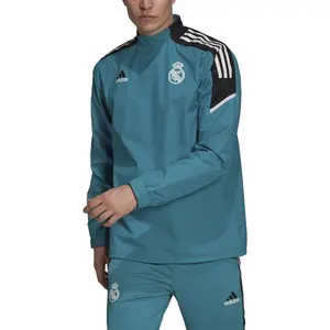 1/4 rits training top Real Madrid Condivo Hybrid Top 2021/22 image-3