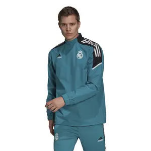 1/4 rits training top Real Madrid Condivo Hybrid Top 2021/22 image-2