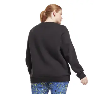 Sweatshirt i stor storlek kvinna Reebok Identity Logo image-3