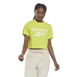 Camiseta crop top de mujer Reebok Identity image-1