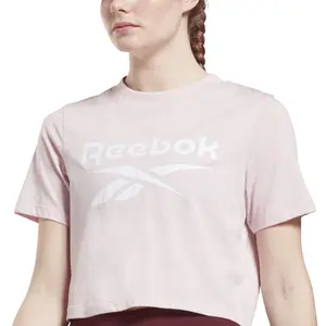 Camiseta mujer Reebok crop Identity image-2
