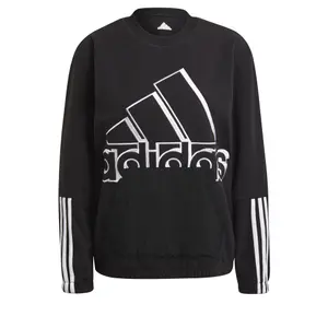 Felpa donna adidas Brand Love Giant Logo Polar Fleece image-0
