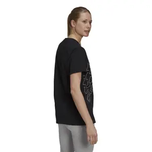 Dames-T-shirt adidas Brand Love Slanted Logo Boyfriend image-4