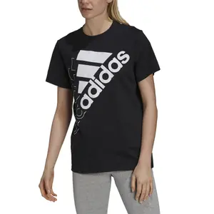 Camiseta de mujer adidas Brand Love Slanted Logo Boyfriend image-4
