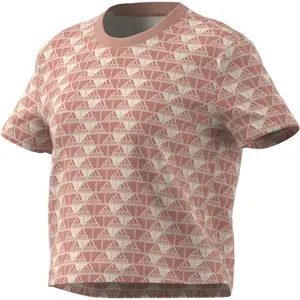 Camiseta de mujer adidas Brand Love Cropped image-3