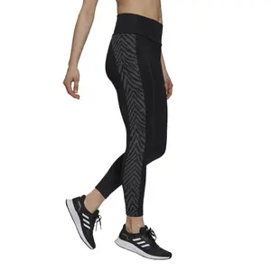 Mallas de mujer 7/8 adidas High-Rise Sport Zebra image-4