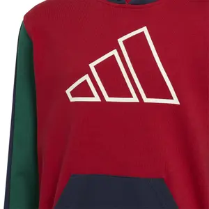Felpa con cappuccio per bambini adidas Lil Stripe image-2