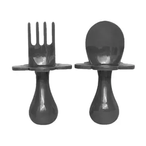 Couverts ergonomiques d'apprentissage bébé Grabease