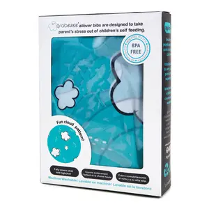 Bavoir intégral et chaise haute bébé Grabease