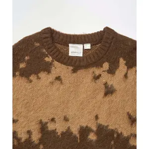 Mohair Pull with Scattered Patterns Gramicci image-5