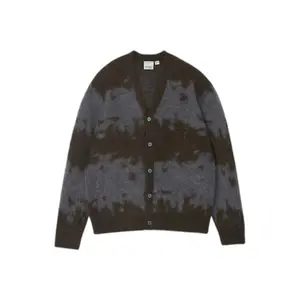 Mohair Cardigan with Scatter Motifs Gramicci