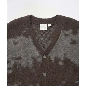 Mohair Cardigan with Scatter Motifs Gramicci image-4