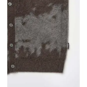 Mohair Cardigan with Scatter Motifs Gramicci image-5