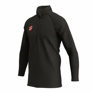 Kids' 1/4 Zip Training Top Gray-Nicolls GTS image-1