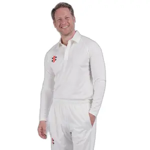 Long sleeve polo shirt Gray-Nicolls Matrix V2 image-1