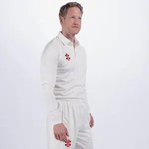 Long sleeve polo shirt Gray-Nicolls Matrix V2 image-2