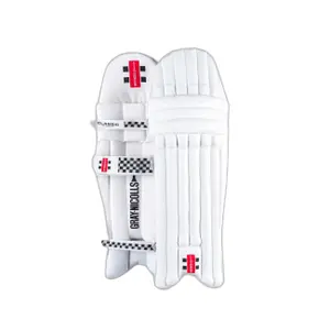 Child's left-handed cricket leg guards Gray-Nicolls Classic Academy 1.4 image-0