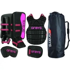 Børnemålmandsbeskyttelsessæt til børn Grays Hockey G90 image-0
