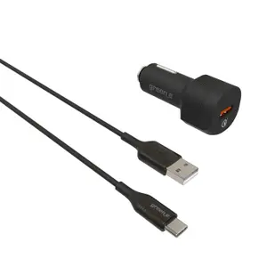 USB Auto-Zigarettenanzünder Ladegerät Green_e QC