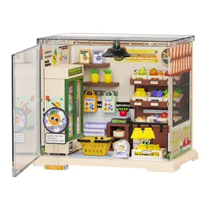 Maquette Green Slide Fruits Shop