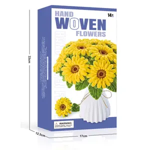 Bouquet aus Kunststoff für DIY Sonnenblumen Green Slide image-1