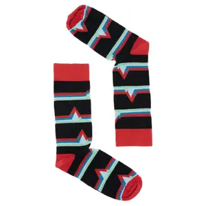 Socken Greenbomb Abstract Mountain image-0