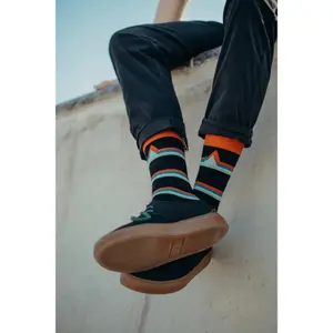 Socken Greenbomb Abstract Mountain image-3