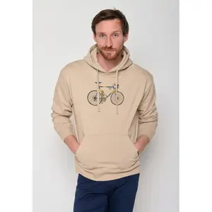 Hooded Sweatshirt Greenbomb Bike Knut Joy Gots image-1