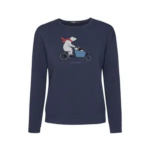 Sweatshirt woman Greenbomb Bike Cargo Bear Canty