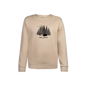 Sweatshirt femme Greenbomb Nature Camping