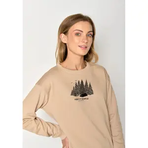 Sweatshirt femme Greenbomb Nature Camping image-1
