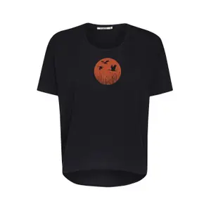 Women's T-shirt Greenbomb Nature Stork Sun Feel image-0