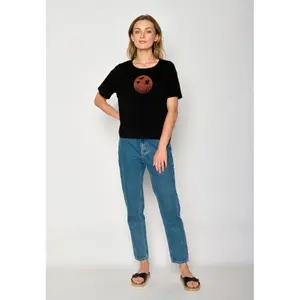 Women's T-shirt Greenbomb Nature Stork Sun Feel image-2