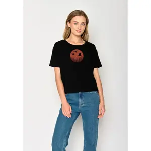 Women's T-shirt Greenbomb Nature Stork Sun Feel image-3