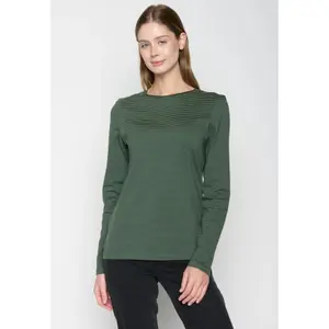 Women's long sleeve T-shirt Greenbomb Basic image-1